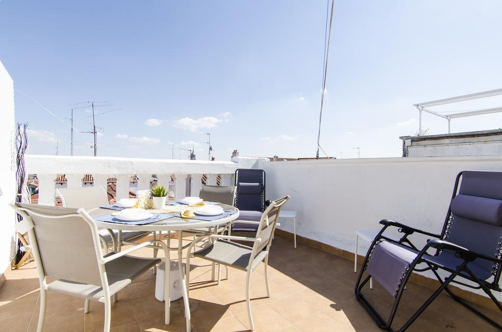 Apartments Dreammadrid Atocha Terraza Exterior foto